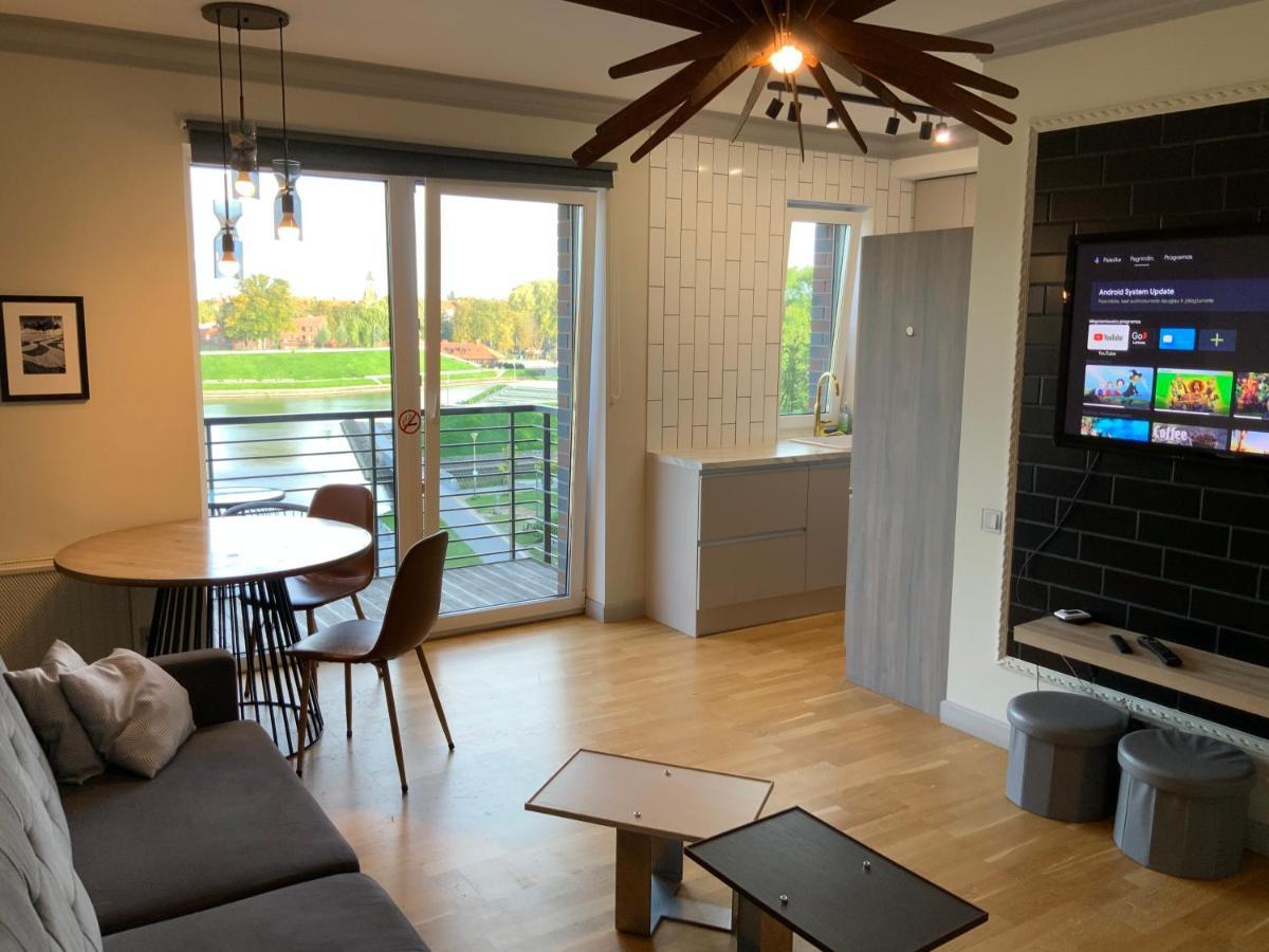 Riverside Apartment Self Check-In Klaipėda Exteriér fotografie